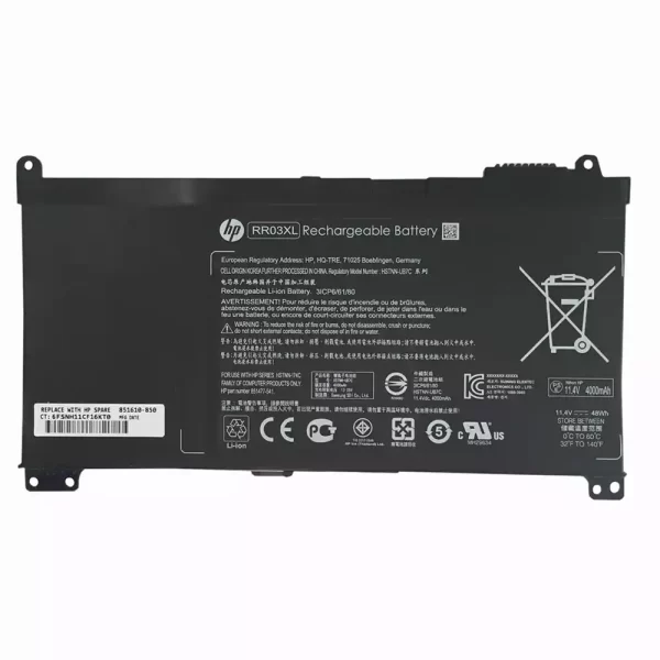 Originele batterij laptop accu voor  HP 851610-850,851477-541