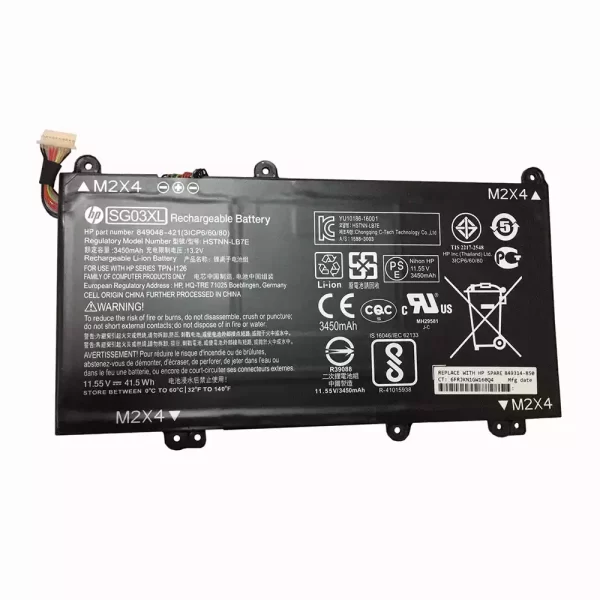 Originele batterij laptop accu voor  HP 849048-421