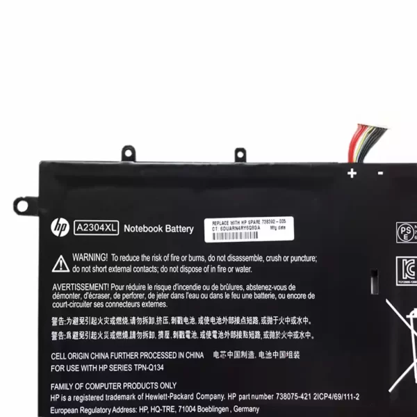 Originele batterij laptop accu voor  HP 738392-005 - Afbeelding 3