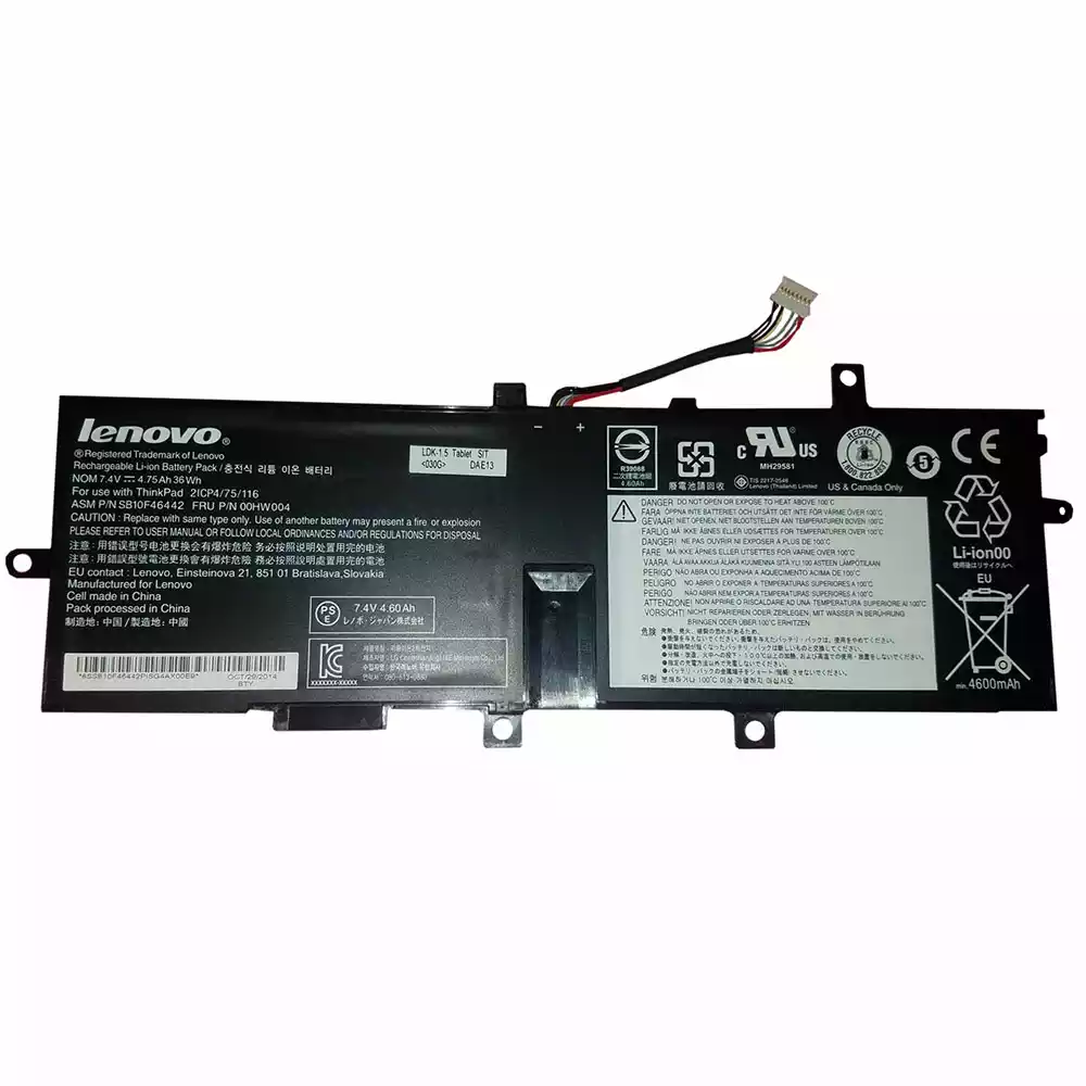 Hoogland Bermad indruk Originele batterij laptop accu voor LENOVO 00HW004,SB10F46442