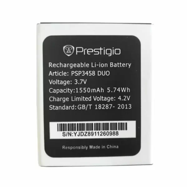 Originele accu PSP3458 DUO voor Prestigio wize O3