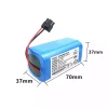 Vervangende batterij Robot stofzuiger accu voor TOMEFON TF-S450 TF-S750 (2800mAh) - Afbeelding 3