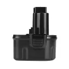 12V 3000mAh Vervangende accu voor DEWALT DE9074 DC9071 DE9037 DE9071 DE9075 DW9071 DW9072 DW9074 - Afbeelding 2