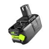 18V 6.0Ah Vervangende accu voor Ryobi P102 P103 P104 P105 P107 P108 P109 P190 P191 P122 - Afbeelding 3