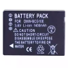 Vervangende accu voor PANASONIC Lumix DMC-TZ20 DMC-TZ25 DMC-TZ30 DMC-TZ35
