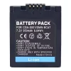 Vervangende accu voor PANASONIC CGA-S001 DMW-BCA7