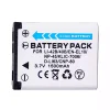 Vervangende accu voor CASIO Exilim EX-ZS5 EX-ZS6 EX-ZS50 EX-ZS100 EX-ZS150