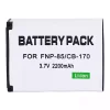 Vervangende accu voor FUJIFILM FinePix S1 FinePix SL240 FinePix SL260 FinePix SL280 FinePix SL300 FinePix SL305 FinePix SL1000
