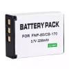 Vervangende accu voor FUJIFILM FinePix S1 FinePix SL240 FinePix SL260 FinePix SL280 FinePix SL300 FinePix SL305 FinePix SL1000 - Afbeelding 2