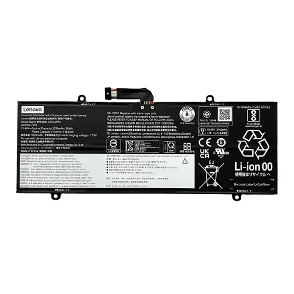 Batterij laptop accu voor LENOVO L21C4PE3 L21M4PE4