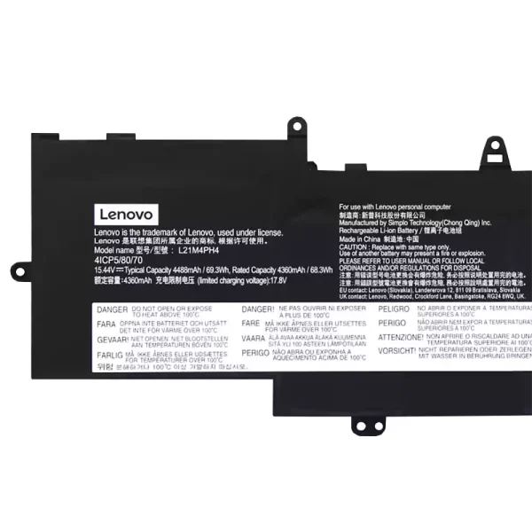 Batterij laptop accu voor LENOVO L21M4PH4 L21C4PH4 L21D4PH4 - Afbeelding 3