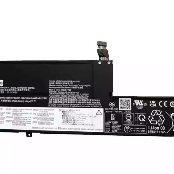 Batterij laptop accu voor LENOVO L21M3PE0 L21C3PE0 L21L3PE0 L21B3PE0 - Afbeelding 3