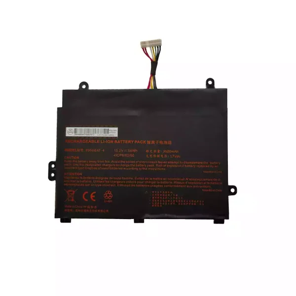 Batterij laptop accu voor P950BAT-4