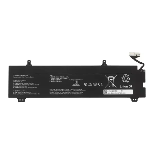 Batterij laptop accu voor G16B03W,Redmi G Pro 2022/Redmi G Pro 2024
