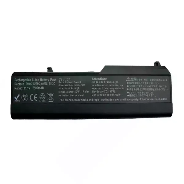 Batterij laptop accu voor DELL T116C K738H T112C