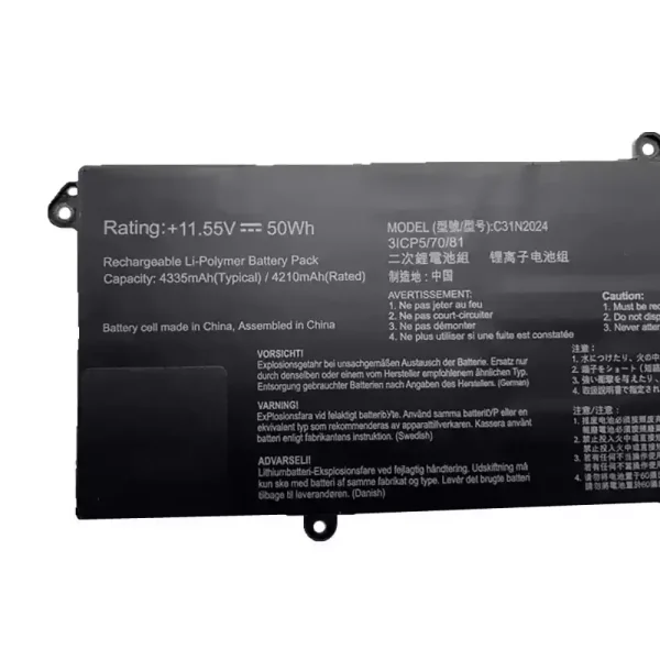 Batterij laptop accu voor ASUS C31N2024 - Afbeelding 3