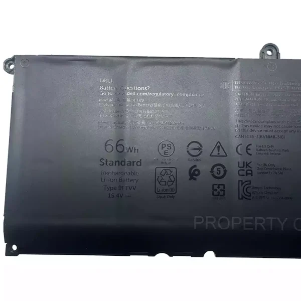 Batterij laptop accu voor DELL 9FTVV - Afbeelding 3