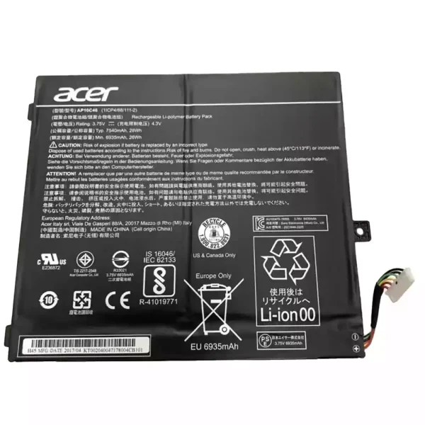 Batterij laptop accu voor Acer AP16C46