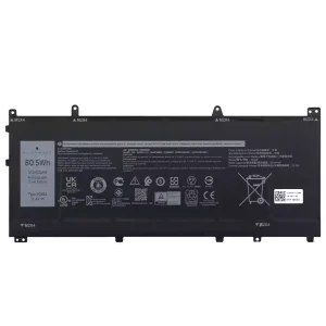 Batterij laptop accu voor DELL VG661 V4N84,DELL Alienware x14 R1 R2