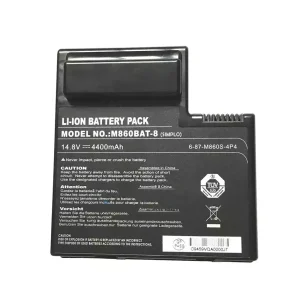 Batterij laptop accu voor CLEVO M860BAT-8
