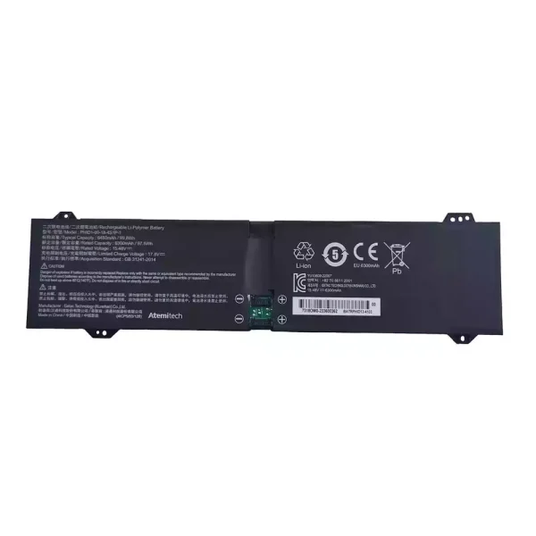 Batterij laptop accu voor PHID1-00-18-4S1P-1 PHID1-13-17-4S1P-0