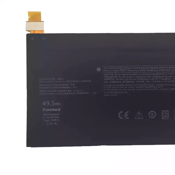Batterij laptop accu voor DELL G8W13 - Afbeelding 3