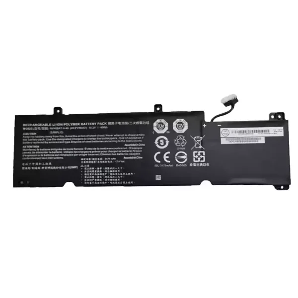 Batterij laptop accu voor CLEVO NV40BAT-4-53