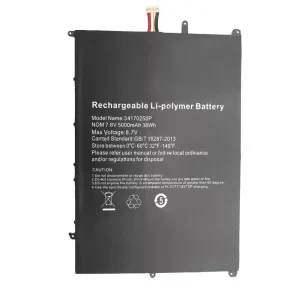 Batterij laptop accu voor 34170250P