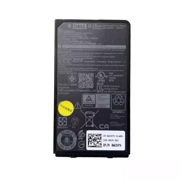 Batterij laptop accu voor DELL WV9RV WCKPX