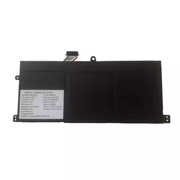 Batterij laptop accu voor HP WE03XL TPN-IB0X N42575-005 N42388-1E1 - Afbeelding 2