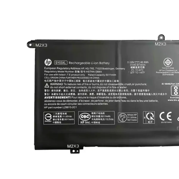 Batterij laptop accu voor HP SY03XL - Afbeelding 3