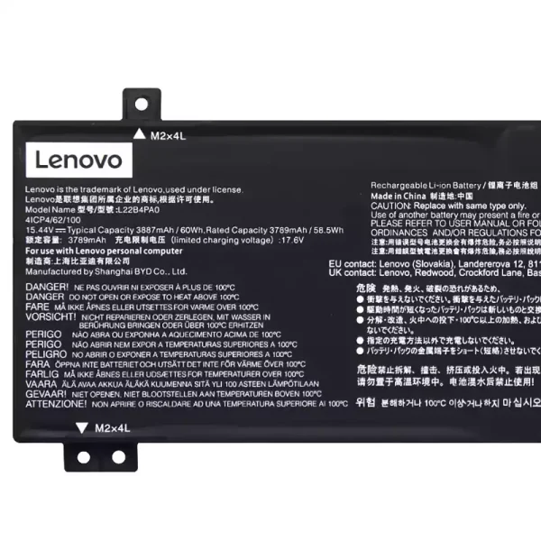 Batterij laptop accu voor LENOVO L22B4PA0 L22M4PA0 L22D4PA0 L22X4PA0 - Afbeelding 3