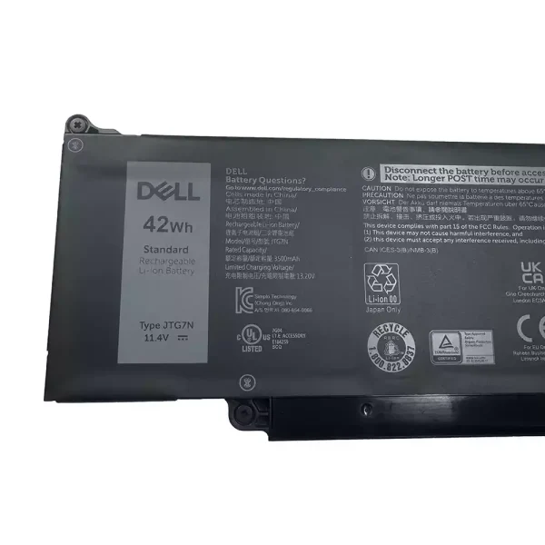 Batterij laptop accu voor DELL JTG7N 7RDGP - Afbeelding 2