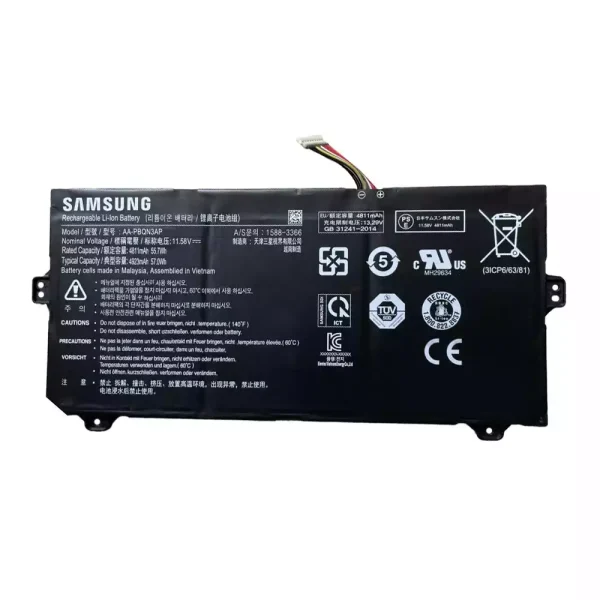 Batterij laptop accu voor SAMSUNG AA-PBQN3AP