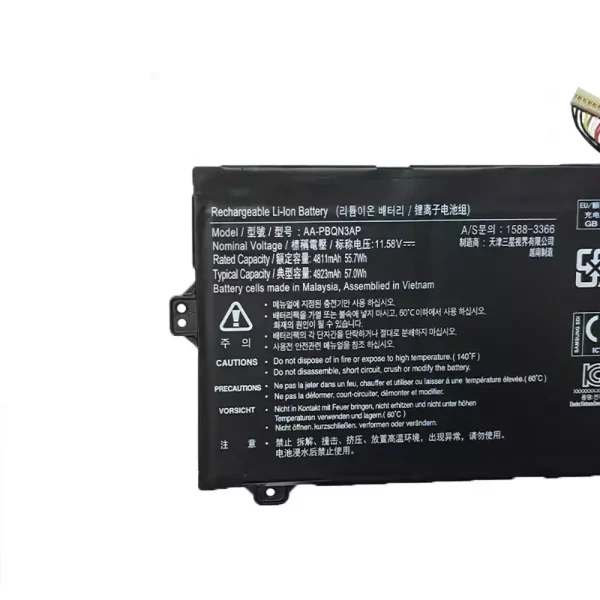 Batterij laptop accu voor SAMSUNG AA-PBQN3AP - Afbeelding 3