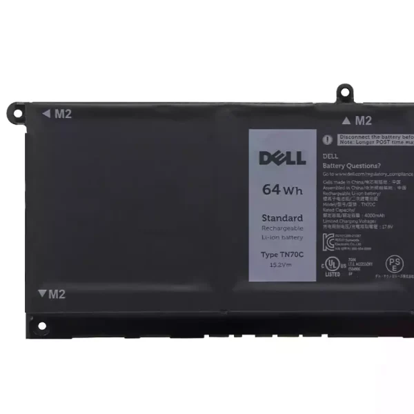 Batterij laptop accu voor DELL TN70C - Afbeelding 3