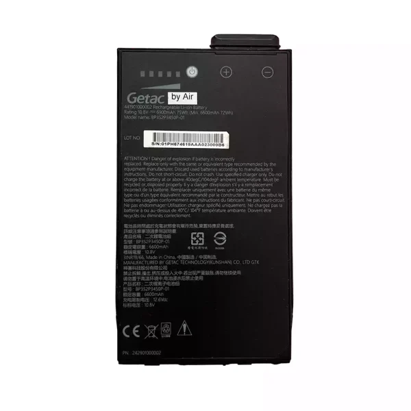 Batterij laptop accu voor Getac BP3S2P3450P-01 441901000002
