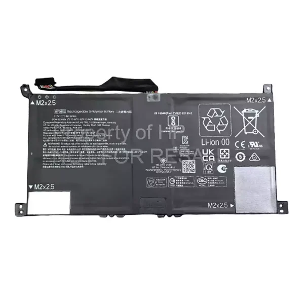 Batterij laptop accu voor HP WF04XL