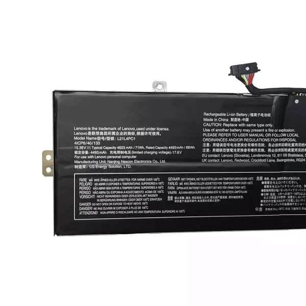 Batterij laptop accu voor Lenovo L21M4PC4 L21L4PC1 - Afbeelding 3