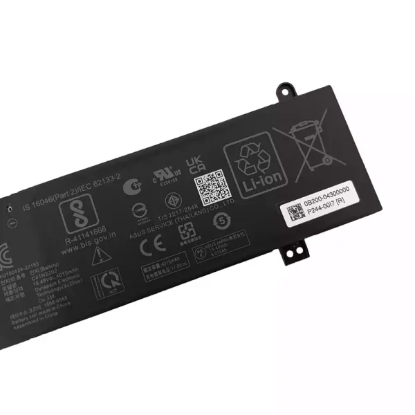 Batterij laptop accu voor Asus C41N2202 - Afbeelding 4