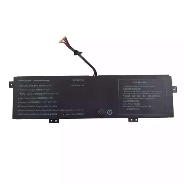 Batterij laptop accu voor T140-5660100-2S1P