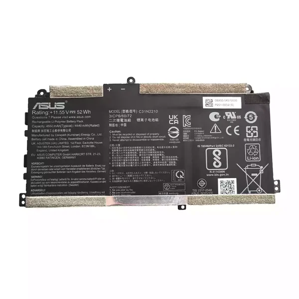 Batterij laptop accu voor ASUS C31N2210