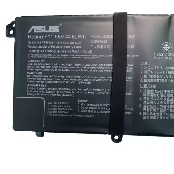Batterij laptop accu voor ASUS C31N1905-1 - Afbeelding 2