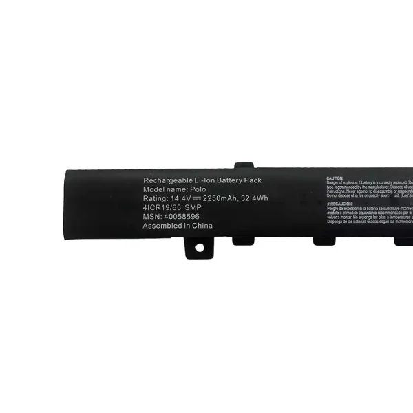 Batterij laptop accu voor SMP Polo 40058596 - Afbeelding 2