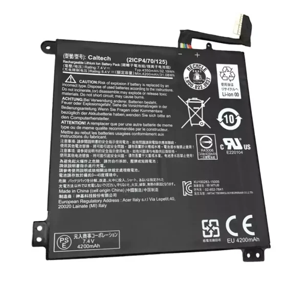 Batterij laptop accu voor Acer Caltech