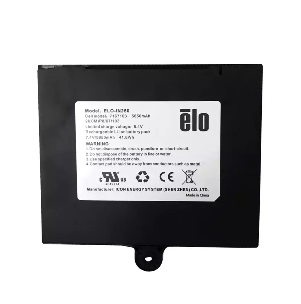 Batterij laptop accu voor ELO ELO-IN250 7167103