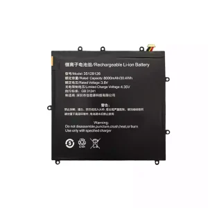Batterij laptop accu voor Teclast T40 35128126