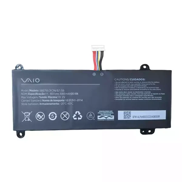 Batterij laptop accu voor 585755