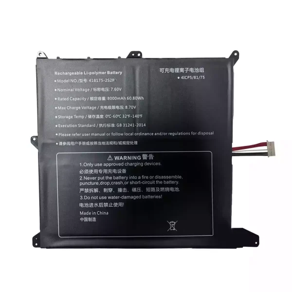 Batterij laptop accu voor 418175-2S2P