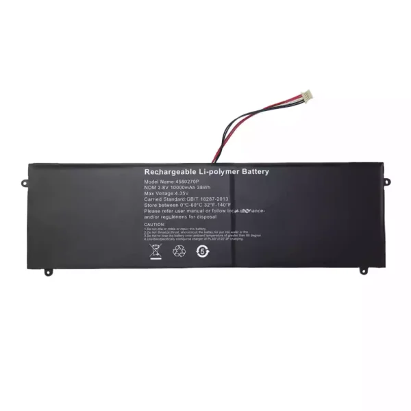 Batterij laptop accu voor 4580270P